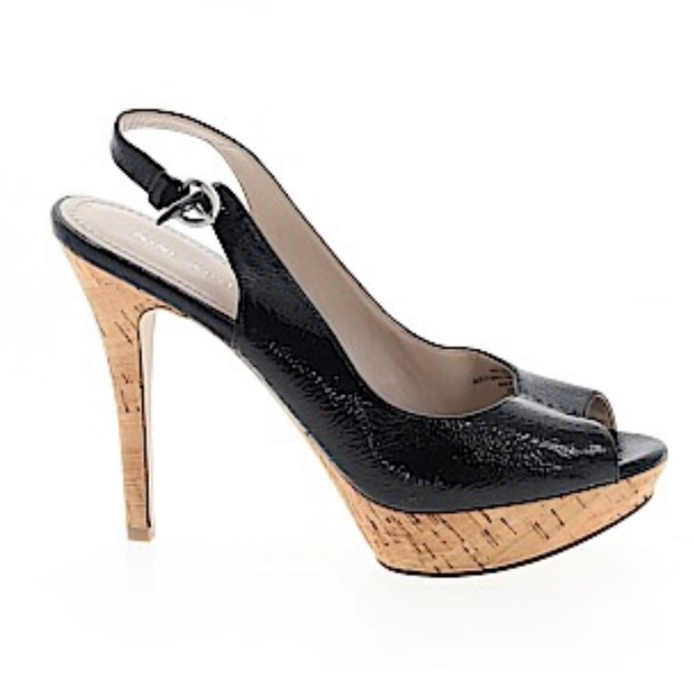 Nine West Peep-Toe Platform Stiletto Heels
